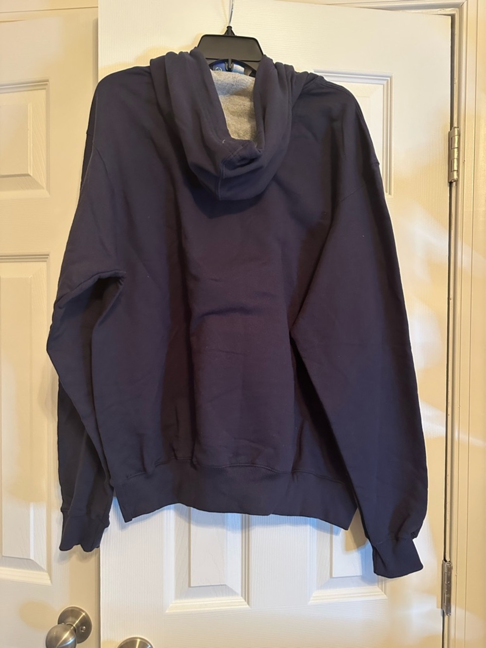 NWT (2) Champion Men's Royal Blue & Navy Zip-Up Hoodies, Large - Picture 4 of 8